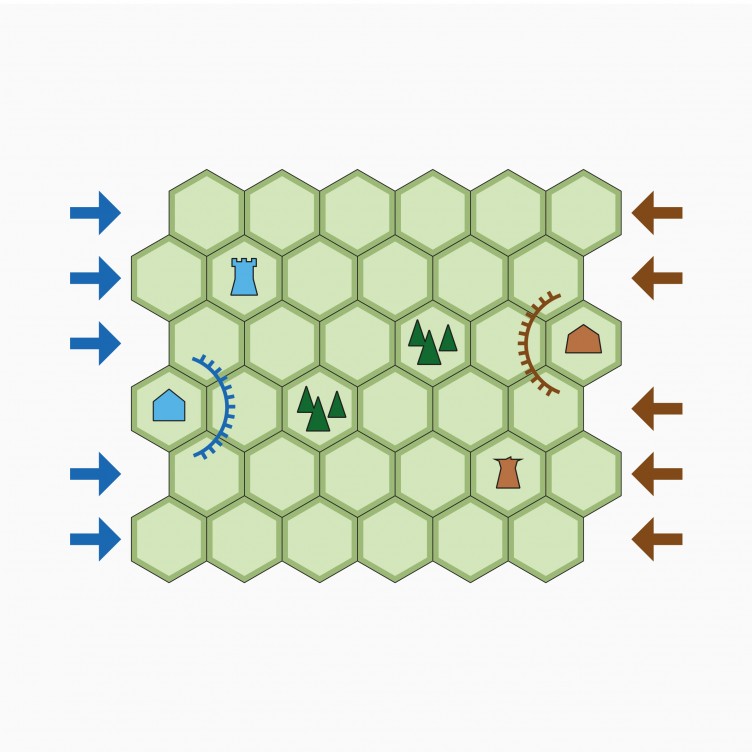 Mapa: Torres de Guarda