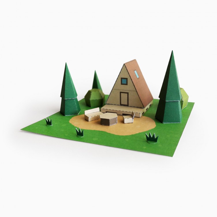 Pequena Casa na Floresta