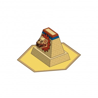 Estátua de serpente emplumada