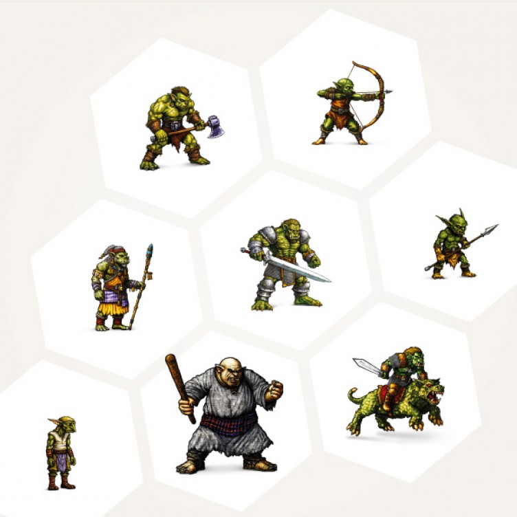 Conjunto de Tropas Orcs