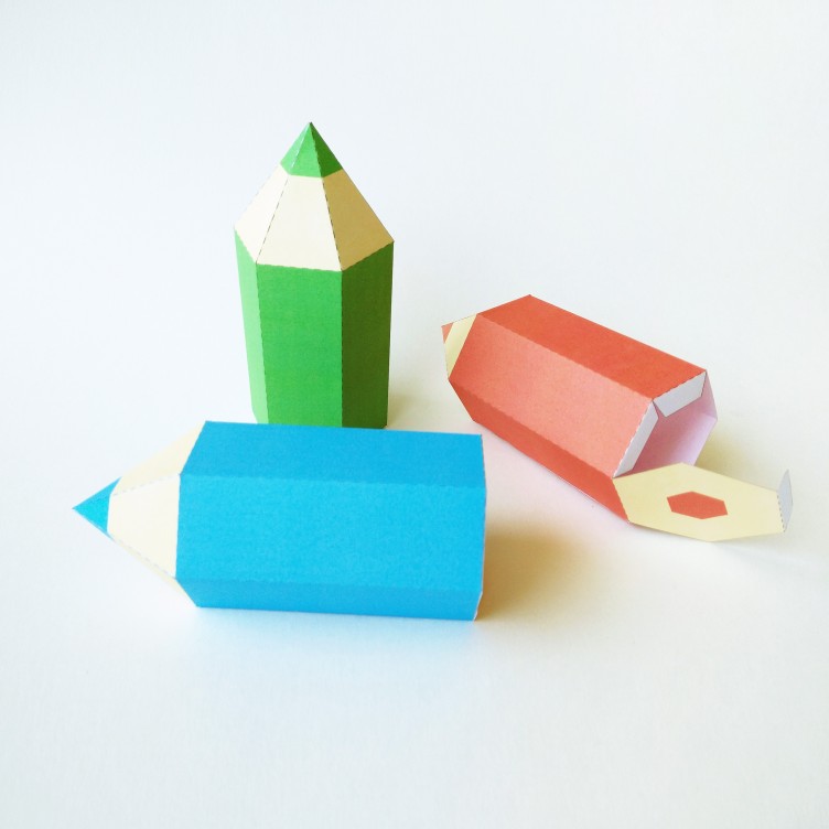 Caixa de papel LÁPIS