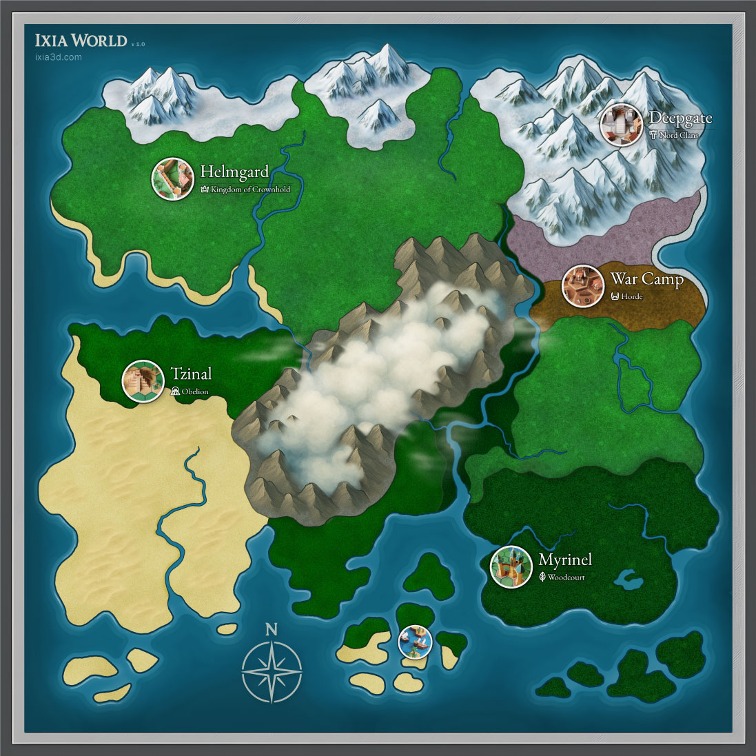 Mapa Mundial de Ixia 1.0